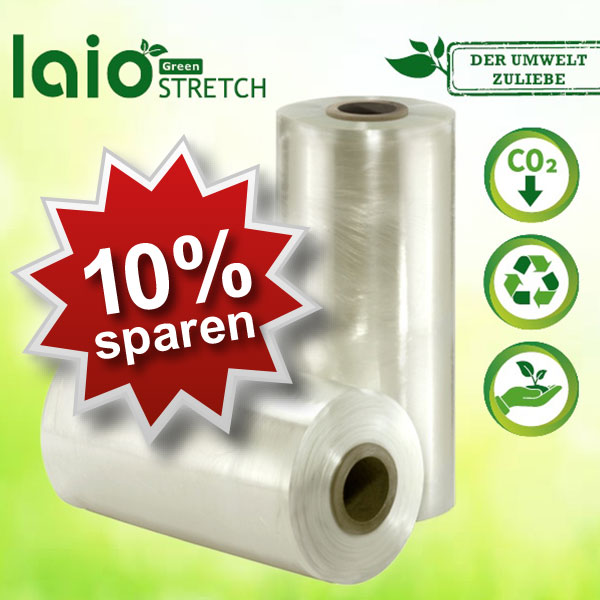 HILDE24 | Aktionstage24 | laio® Green STRETCH Automatenstretchfolie