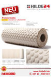 HILDE24 | Produktflyer Polstermatte aus Wolle