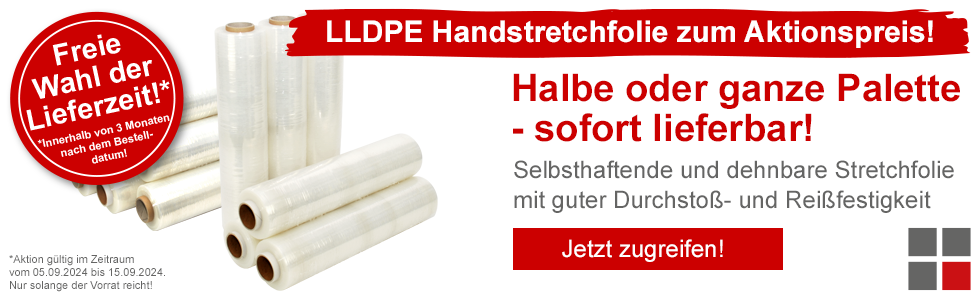 HILDE24 | LLDPE Handstretchfolie zum Aktionspreis