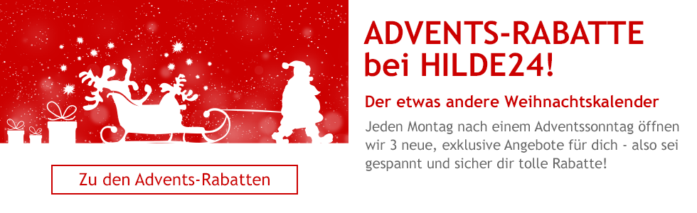 HILDE24 | Advents-Rabatte bei HILDE24